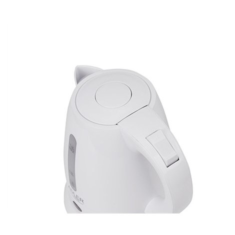 Adler | Kettle | AD 1272 | Electric | 1600 W | 1 L | Stainless steel/Polypropylene | 360° rotational base | White - 4